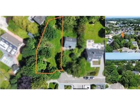 terrain à bâtir à vendre à rue trou du renard  à gauche du n°13 saive (vbd69080)