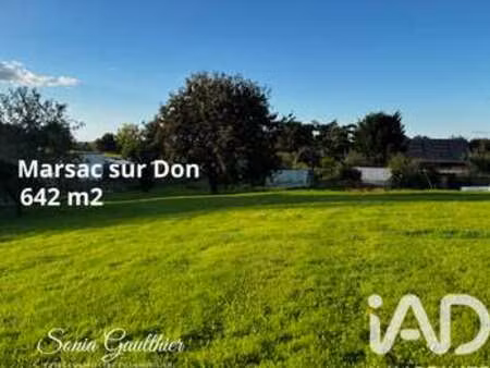vente terrain à marsac-sur-don (44170) : à vendre / 642m² marsac-sur-don