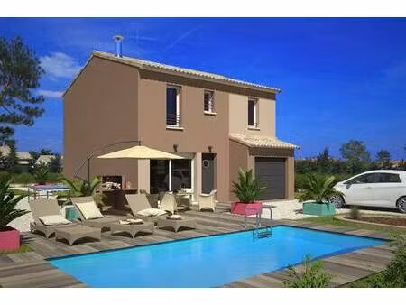 terrain avec maison neuve à vendre