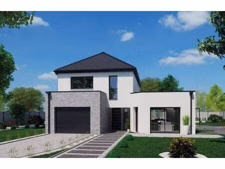 terrain avec maison neuve à vendre