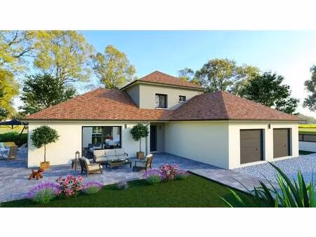 terrain avec maison neuve à vendre