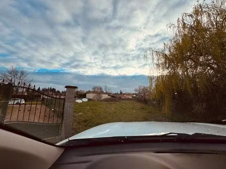 terrain constructible à vendre