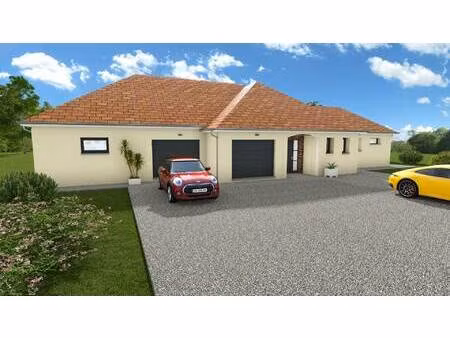 terrain avec maison neuve à vendre
