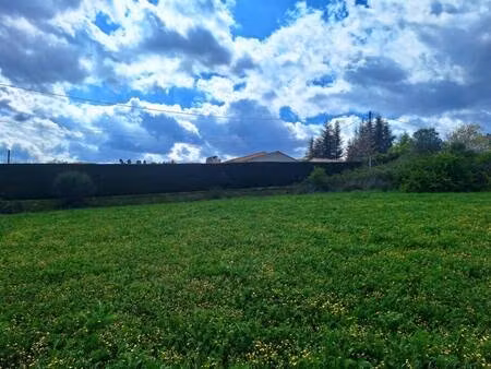 terrain constructible viabilisé à vendre