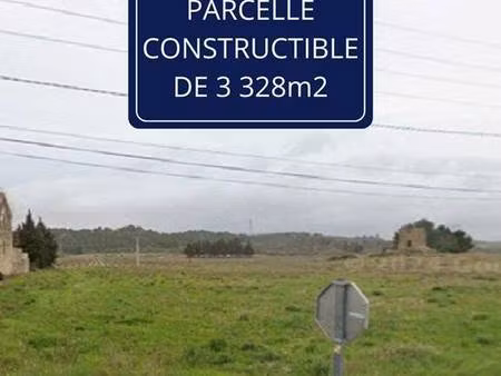 terrain constructible à vendre