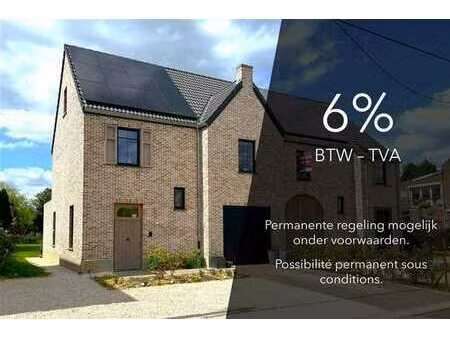 nouvelle construction - possibilité 6% tva