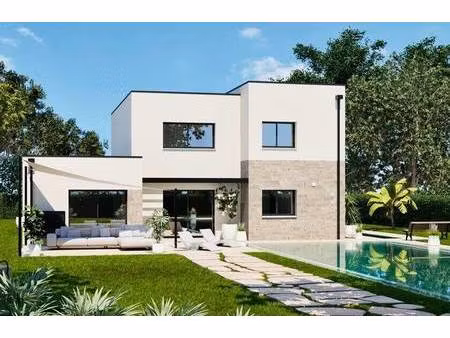 terrain avec maison neuve à vendre