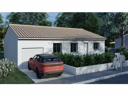 terrain avec maison neuve à vendre