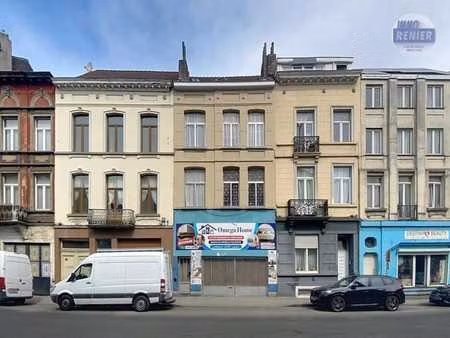 a vendre - immeuble mixte de 3 lots à anderlecht