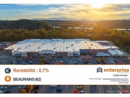vente commerce 480 m² beaurains (62217)