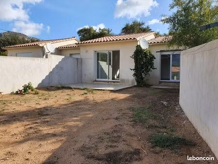 rez de jardin t3 sortie nord de sainte lucie de pv