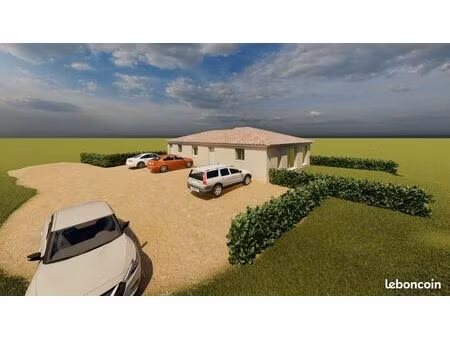 maison 70m2 avec 2 chambres et terrain 500m2