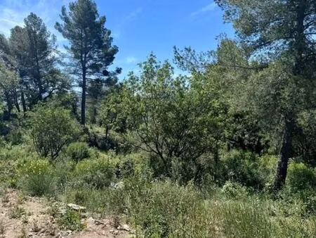 terrain 1 289 m² la bouilladisse