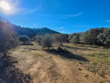 terrain 766 m² cuges les pins