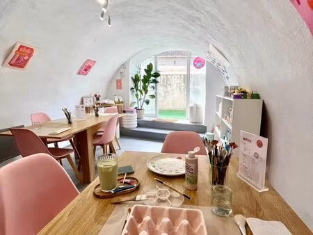 fond de commerce à vendre - atelier peinture sur céramique cle en main