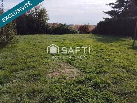vente terrain 502 m² ternay (69360)