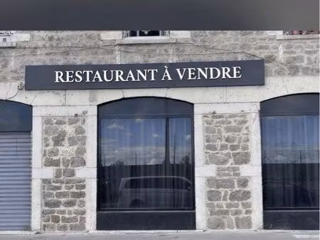 restaurant fond de commerce faible loyer gros potentiel