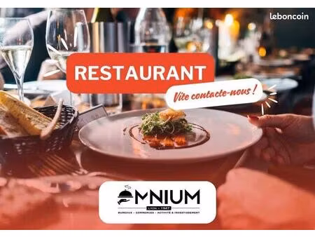 fonds de commerce restaurant 60 m²