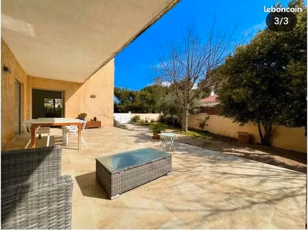 t4 116 m² meublé avec jardin et terrasse – calme  proche calanques