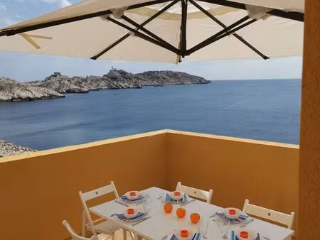 bail mobilité appartement 102m2 vue mer ile frioul