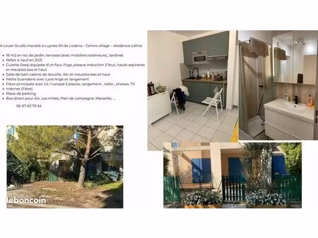 location meublé studio à luynes