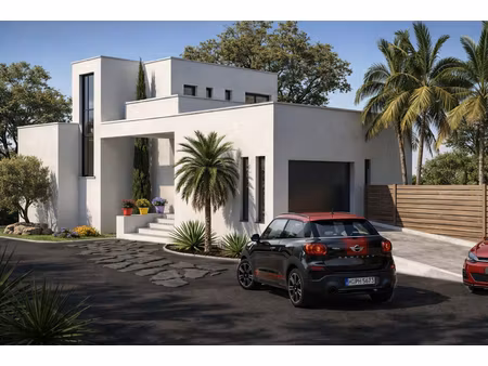 villa de standing 4 faces de 195m2 sur 1420m2 de terrain avec piscine