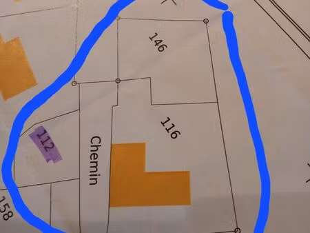 terrain constructible 1000m2+ mobil home