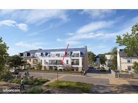 location appartement neuf 2 pièces – 1er étage – 43 m² + balcon – gouesnarch – centre bour