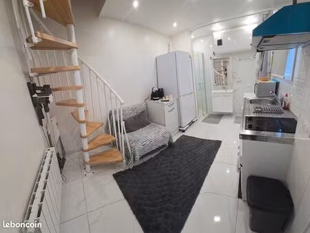 studio meublé en duplex – 19 m² – jardin – savigny-sur-orge