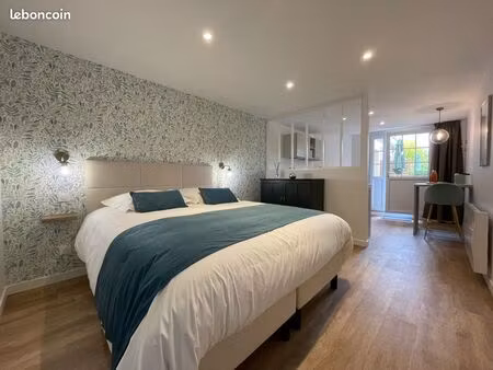 location studio meublé ranville