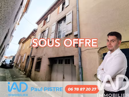 vente maison 3 pièces 85 m² saint-amans-soult (81240)