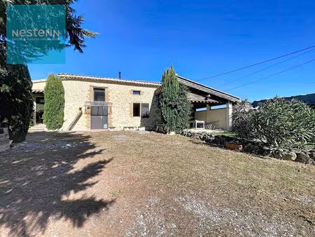 a vendre en exclusivité  maison en pierre de 174m²  3 chambres  dépendances  sur un terrai