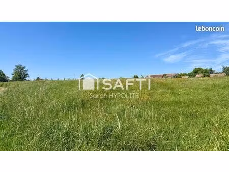 terrain 1200 m² creon