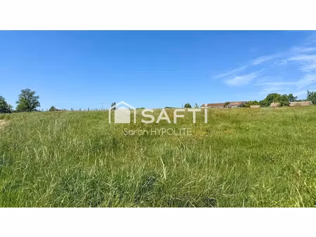 vente terrain 1200 m² à langoiran (33550)  105 000 €