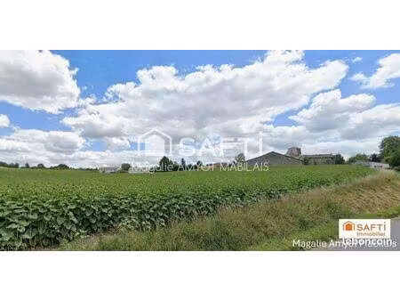 terrain 3400 m² salles-de-barbezieux