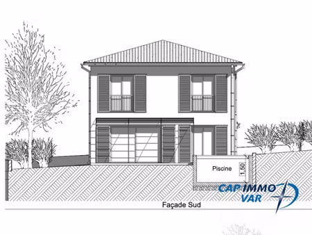 vente terrain à batir 576 m² à le castellet (83330)  265 000 €