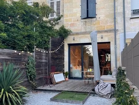 maison type échoppe rénovée par architecte