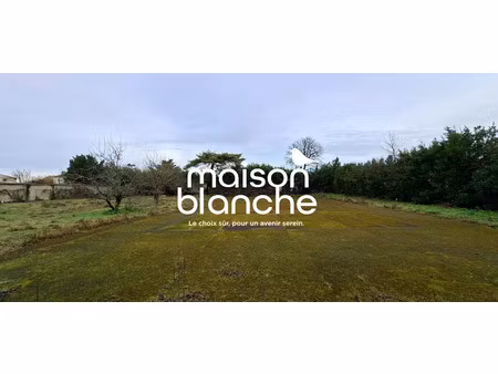 vente terrain à batir 1261 m² à nieul-sur-mer (17137)  382 815 €