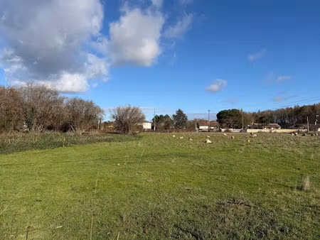 vente terrain 600 m² à ambares-et-lagrave (33440)  120 000 €