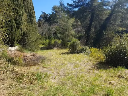 vente terrain 1170 m² à grasse (06130)  230 000 €