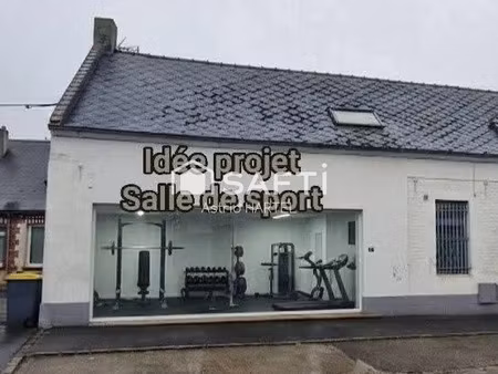 vente locaux professionnels 5 pièces 160 m² à villers-outréaux (59142)  77 000 €