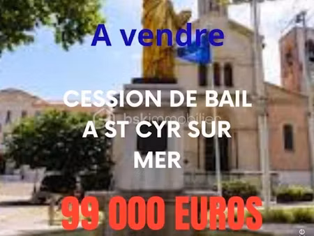 vente locaux professionnels à saint-cyr-sur-mer (83270)  99 000 €