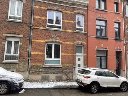 maison à louer dans le quartier du laveu à liège