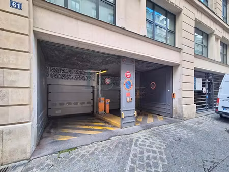 vente parking 11 m² à paris 9ème (75009)  689 000 €