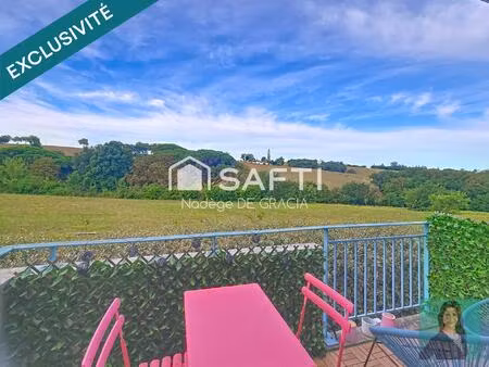 superb appartement t2 rénovée avec balcon et place de parking