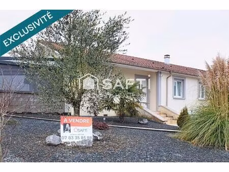 maison plain-pied de 130m2 avec sous-sol complet