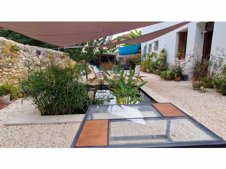 a vendre secteur gignac: villa t4 avec 2 grands garages