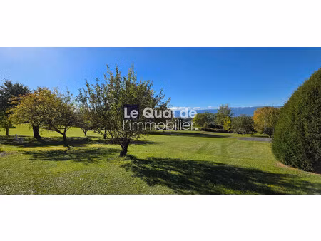 terrain à vendre mouxy