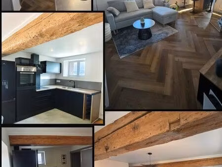 t3 meublé centre ville - tout équipé et tout compris (internet électricité eau ..) - sans 