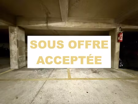 vente parking 25 m² à paris 12ème (75012)  50 000 €